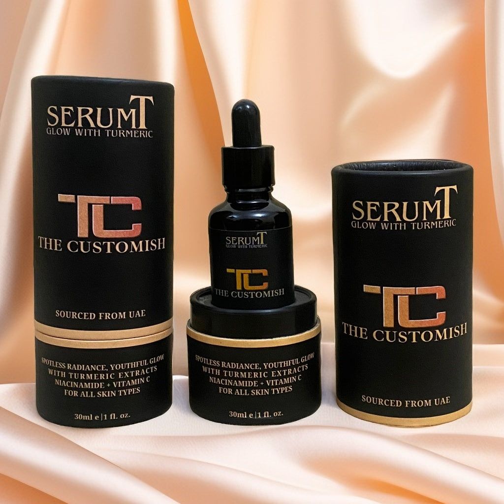 Serum T - All-in-One Skin Solution with Niacinamide, Vitamin C, and Turmeric Extracts